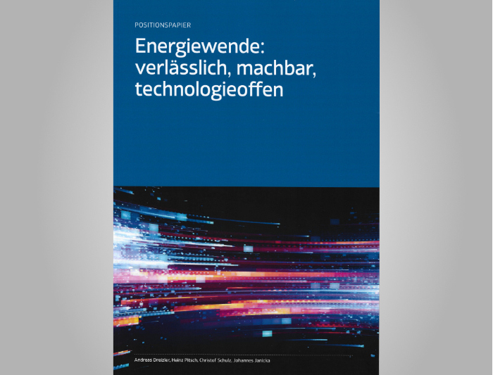 Cover Positionspapier Energiewende