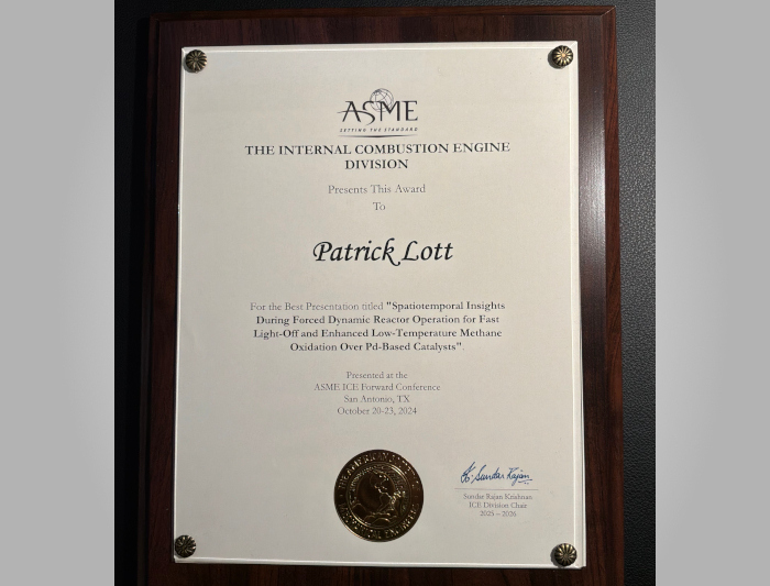 ASME ICE Forward Award Lott