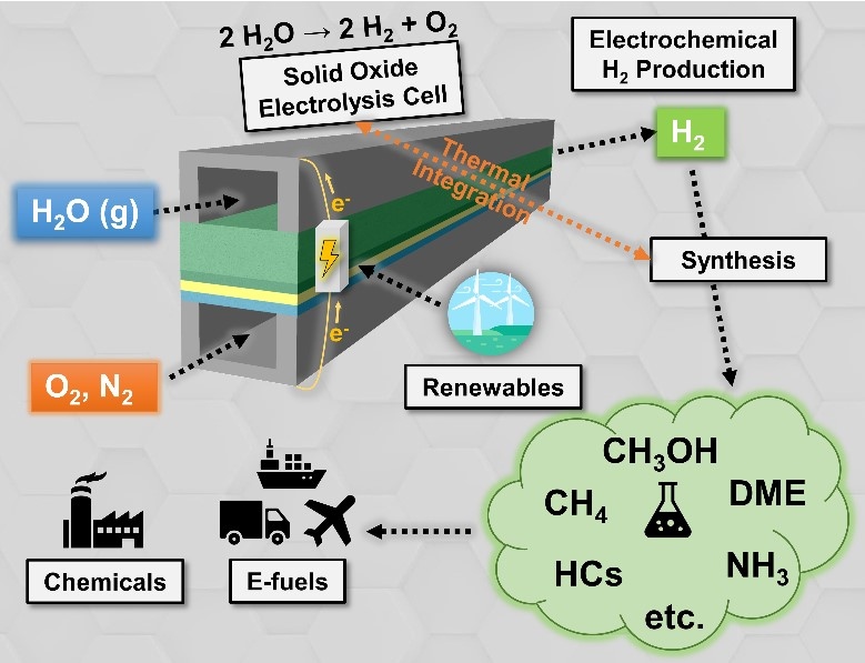 Solid oxide electrolysis cells