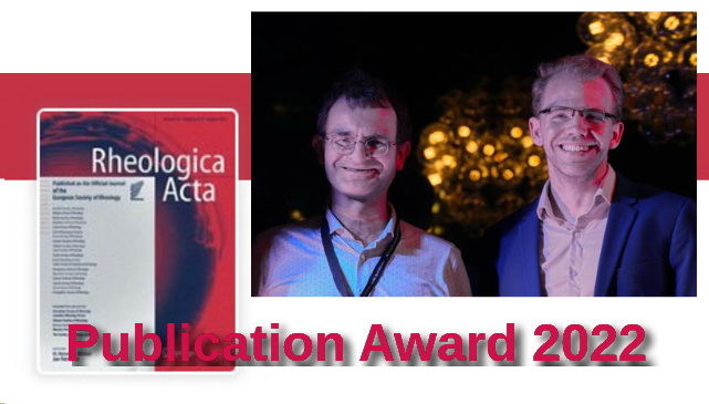Award Rheological Acta